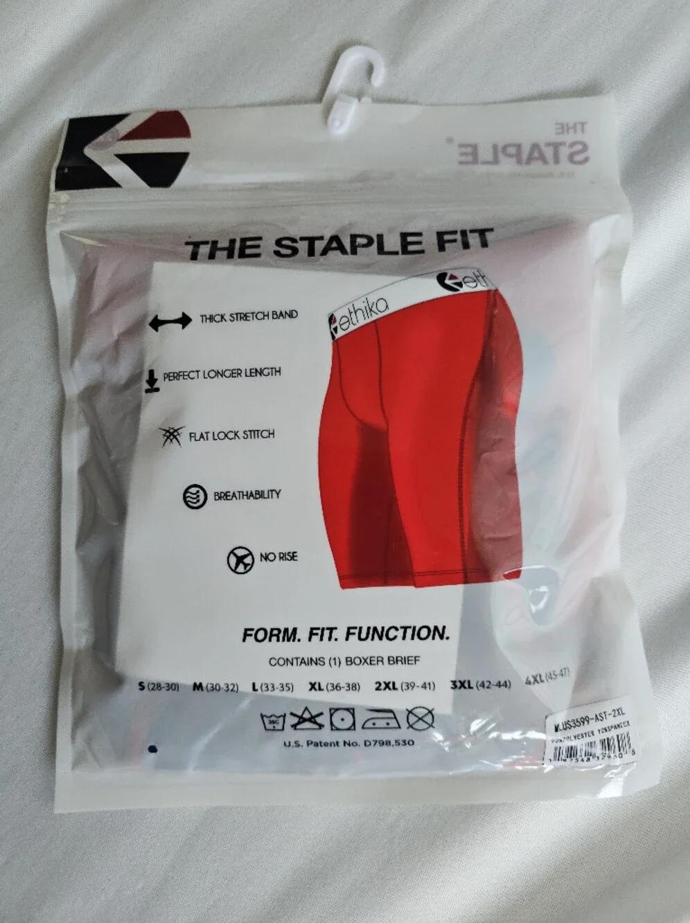 Ethika The Staple Boxer Briefs - Fire & Panther Graphic - Size 2XL (NWT)